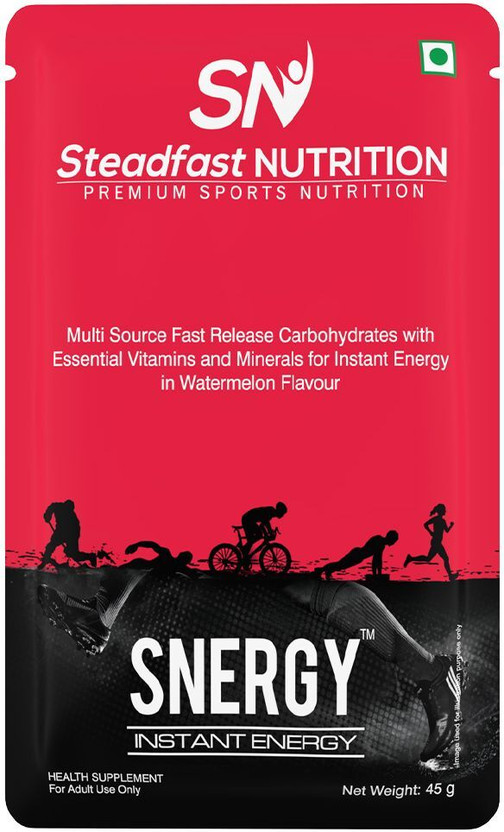 Steadfast NUTRITION Snergy | Instant Energy & Hydration | Essential Vitamins & Minerals Sports Drink(1350 g, Watermelon Flavored)