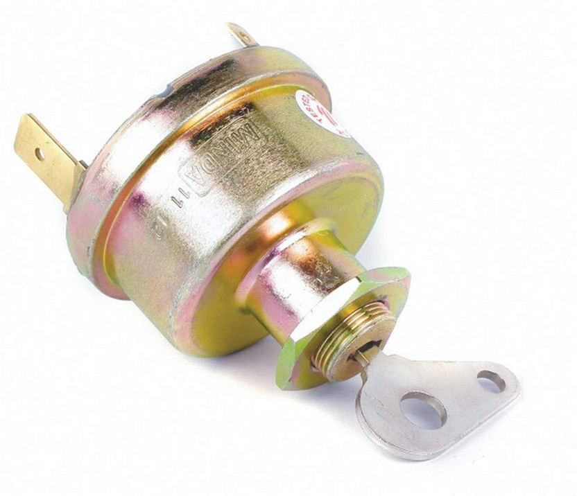 UNO MINDA Automotive Ignition Switch / Electrical Starter Switch – Heavy Duty Metal Type Engine Start/Stop Button