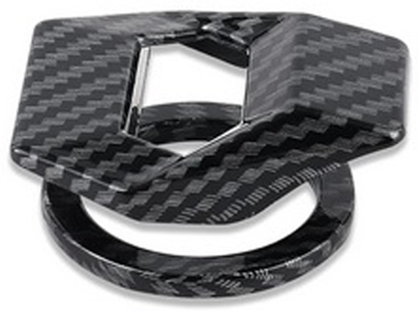 PROEDITION Car Engine Start Stop Button Cover Carbon Fiber Design Black X270 Engine Start/Stop Button