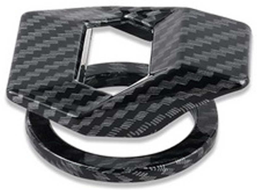 PROEDITION Car Engine Start Stop Button Cover Carbon Fiber Design Black X249 Engine Start/Stop Button