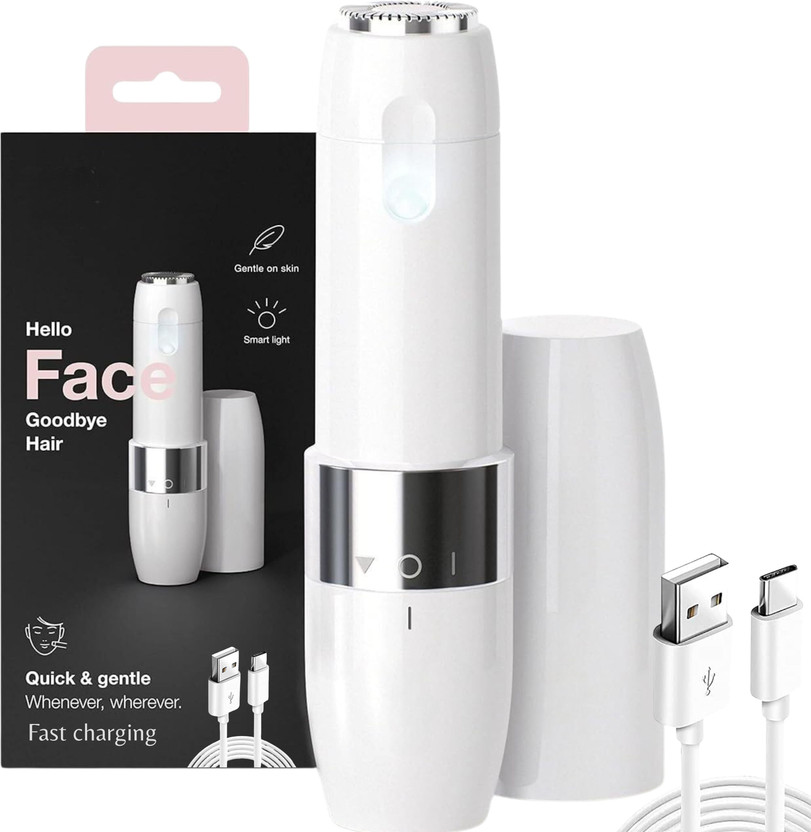 oleander Epilator Hair removal machine Face Mini Hair Remover FS1200 Cordless for Women Cordless Epilator(White)