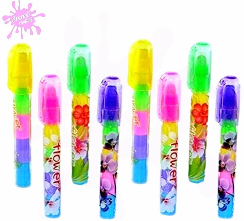 SmartKrafting Kids Fav Stacking Pen Type Eraser for Kids