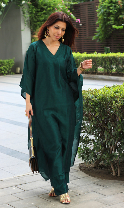 Gosriki Gosriki Women Kaftan Palazzo Set - Flipkart Deal