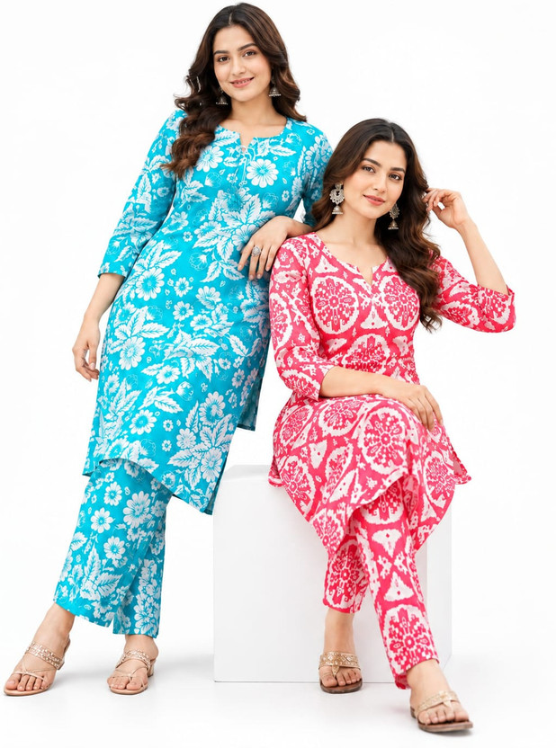 ADMAANI ADMAANI GLOBAL Women Kurti Pant Set - Flipkart Deal