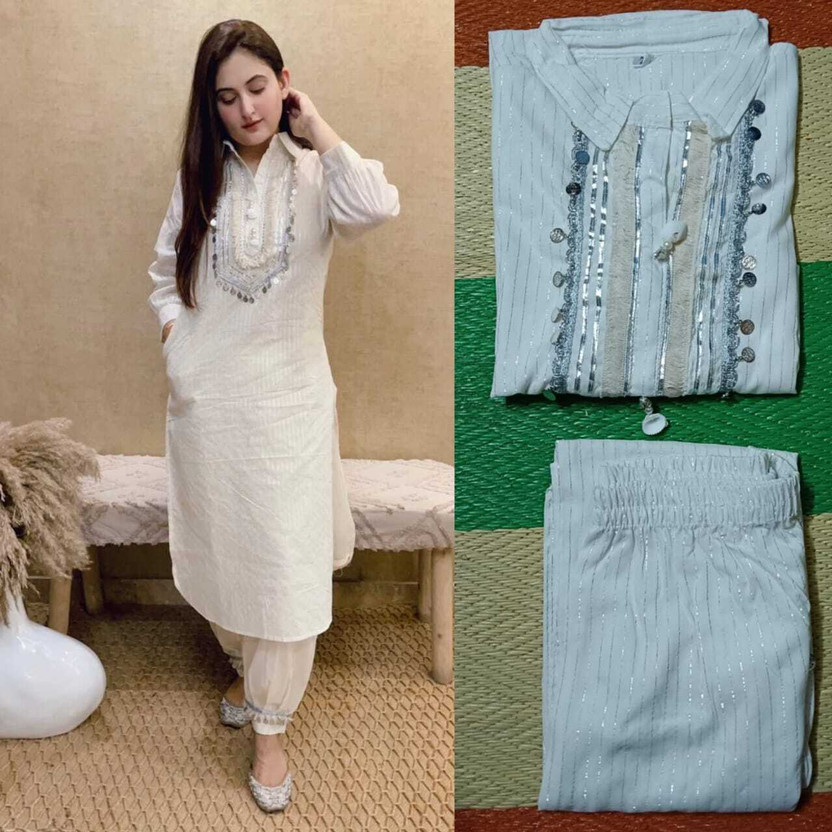 ShoppingHub Women Kurta Pant Set
