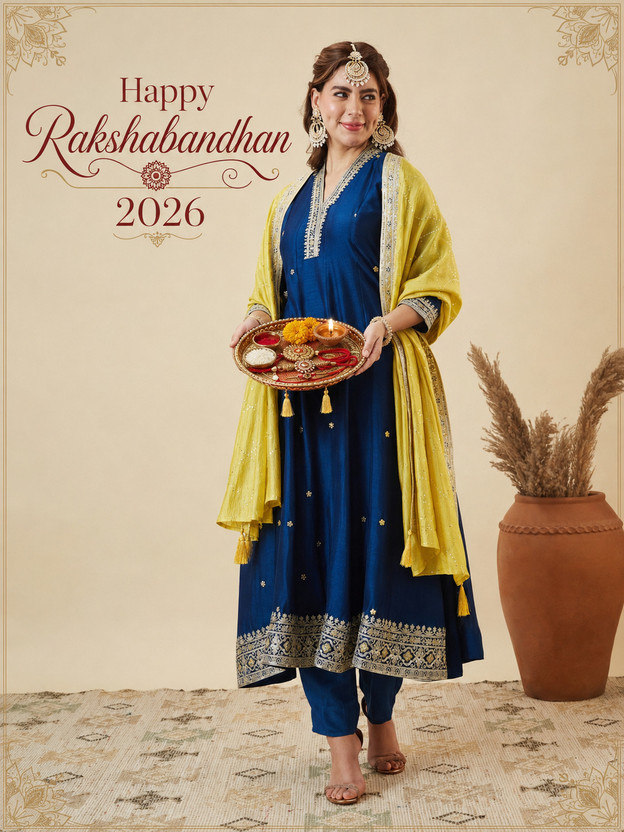 MOKOSH Women Kurta Pant Dupatta Set