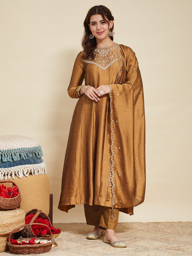 MOKOSH MOKOSH Women Kurta Pant Dupatta Set - Flipkart Deal