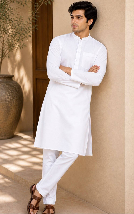 AS GLOBAL Men Kurta Pyjama Set