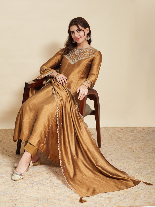 MOKOSH Women Kurta Pant Dupatta Set