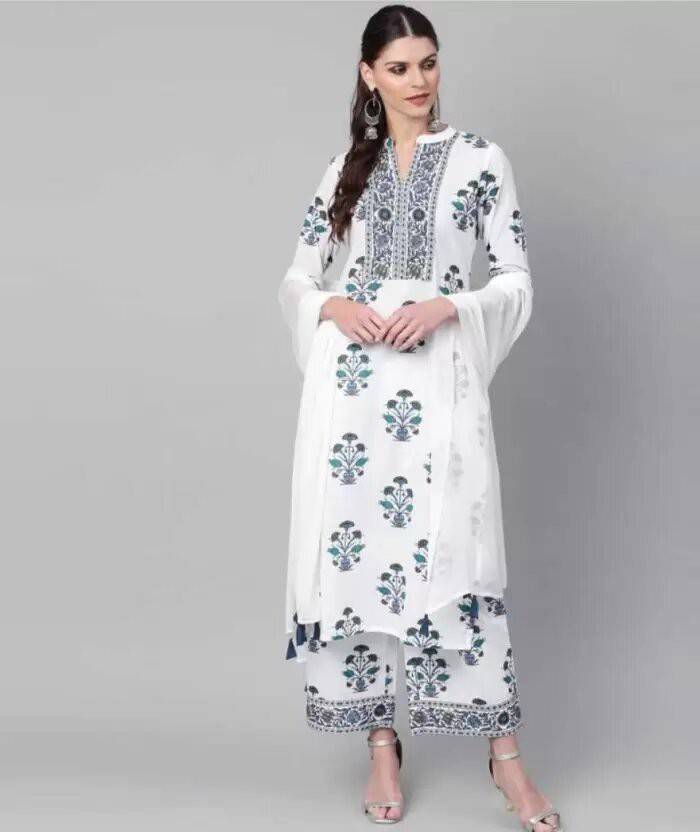 Bunai Dhaga Women Kurta and Palazzo Set Buy Bunai Dhaga Women Kurta