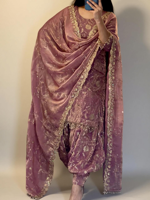 IYALAFAB IYALAFAB Women Ethnic Top Dhoti Pant Dupatta Set - Flipkart Deal