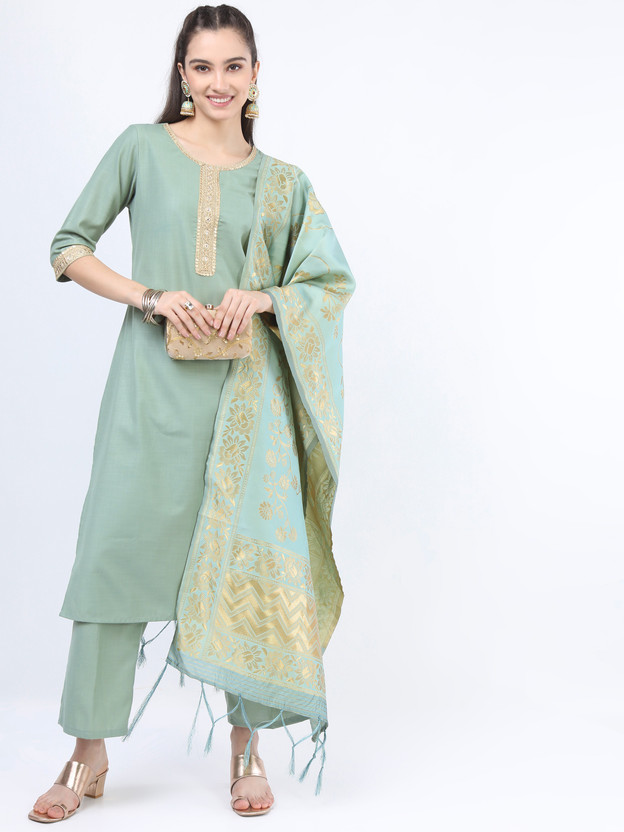 KETCH Women Kurta Palazzo Set