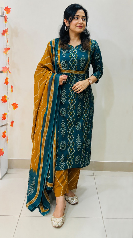 Anni Anni Designer Women Kurti Pant Dupatta Set - Flipkart Deal