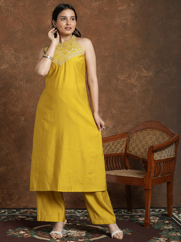 AVANSHEE AVANSHEE Women Kurta Pant Set - Flipkart Deal