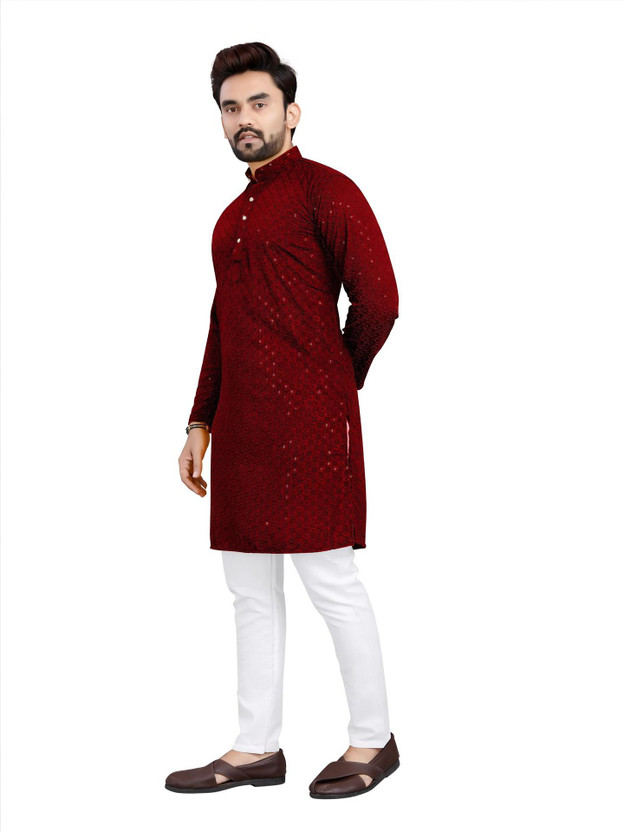 click n buy Men Kurta Pyjama Set