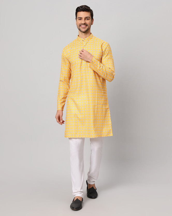 GlobalRang GlobalRang Men Kurta Pyjama Set - Flipkart Deal