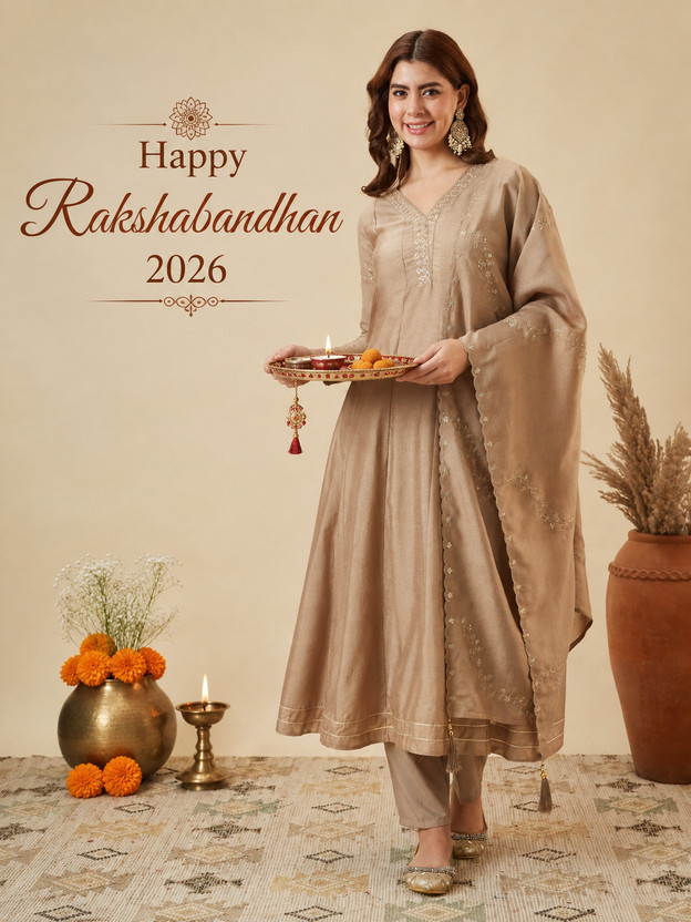 MOKOSH Women Kurta Pant Dupatta Set