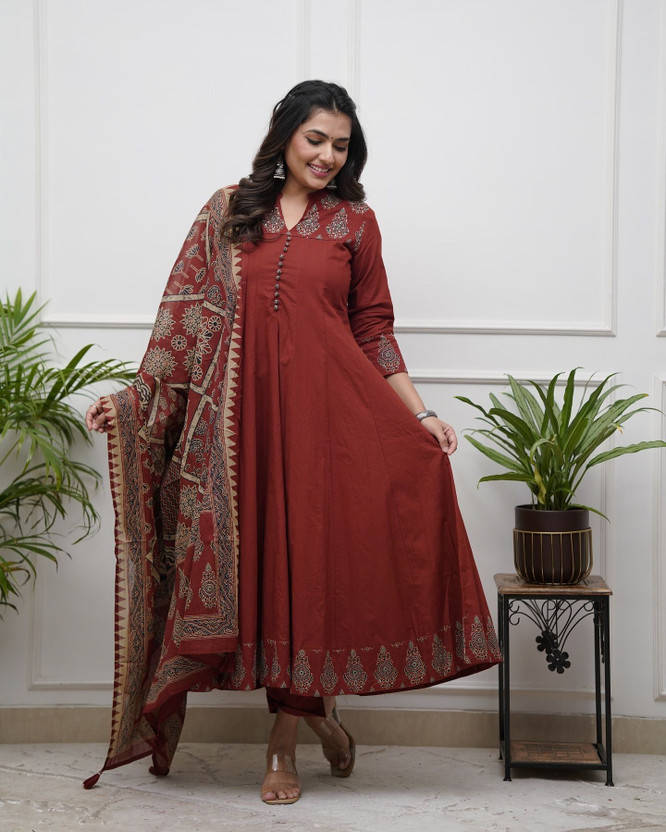 Anni Anni Designer Women Kurta Pant Dupatta Set - Flipkart Deal