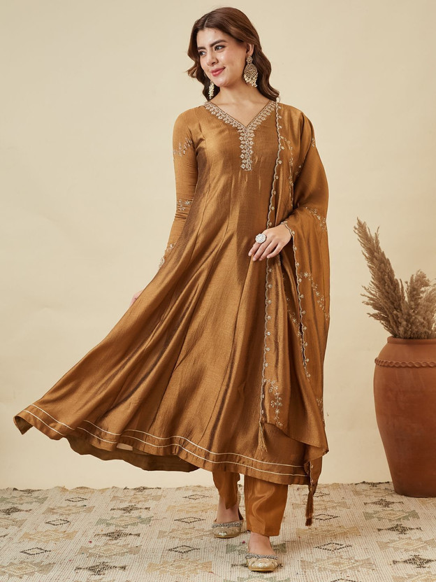 MOKOSH Women Kurta Pant Dupatta Set