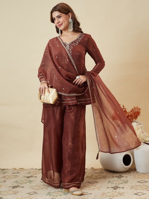 MOKOSH MOKOSH Women Kurta Pant Dupatta Set - Flipkart Deal