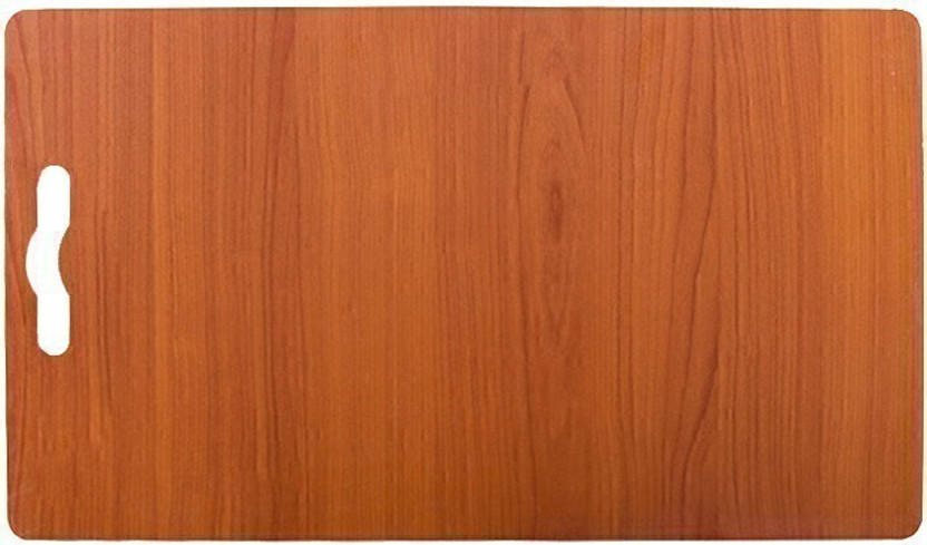 Nexat Study Pad Cum Multipurpose Board, 2 Side Pre Laminated Waterproof MDF Wooden, Size 59 X 33 cm, Use on Chair as Study Pad or Writing Pad (ORANGE)(Set of 1, Brown)