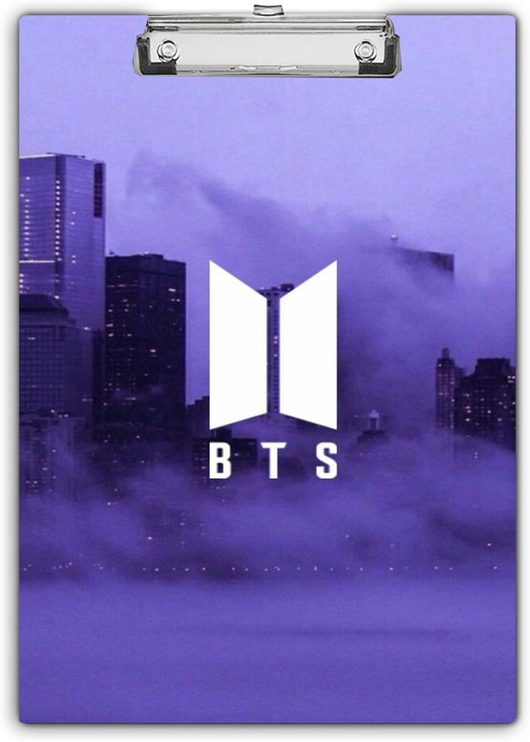 All Your Design BTS_0023" Theme Exam Board,ExamPad,Clipboard WritingPad for Kids,Students etc(Set of 1, Multicolor)