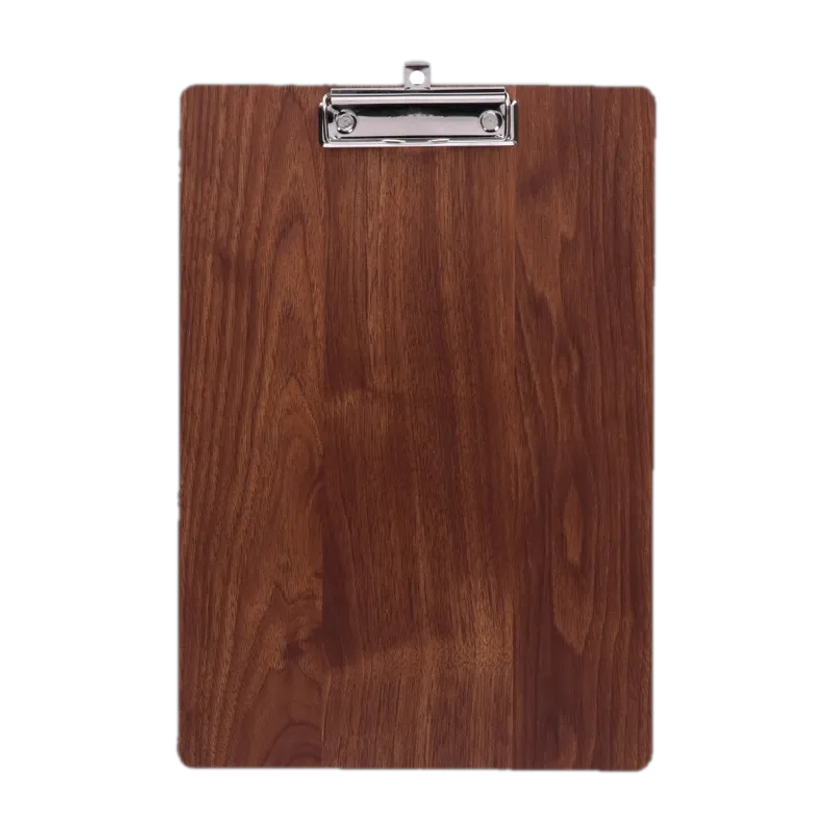 Youva Wooden Exam Board for students and artists-Size-24 cm x 34.5 cm(Set of 1, Brown, Beige)