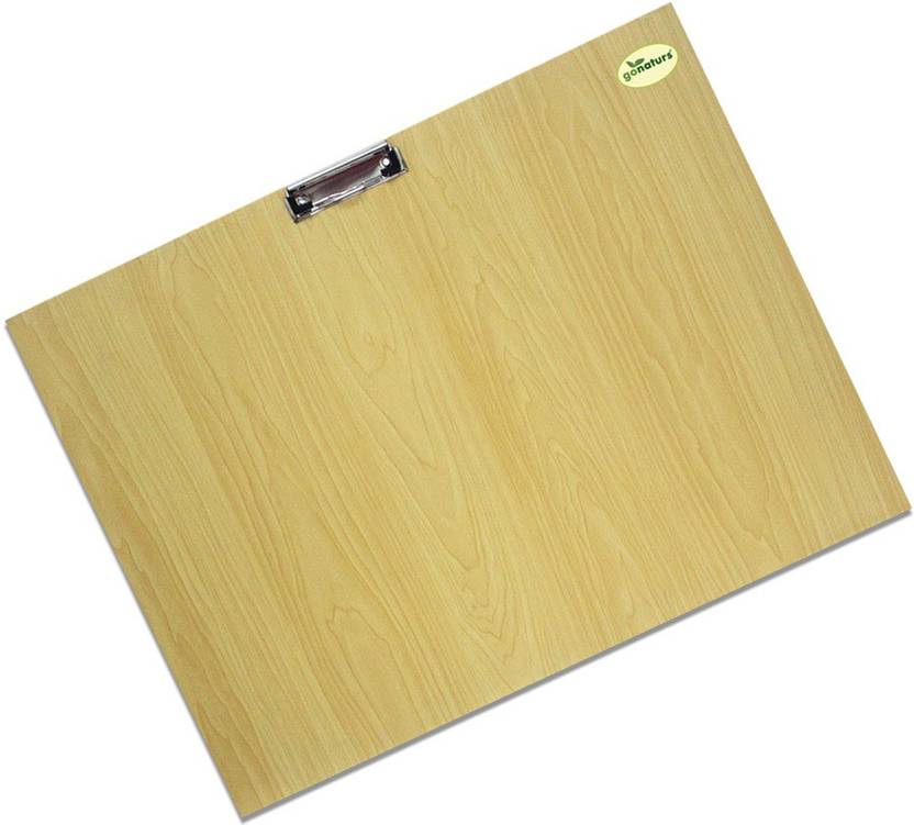 Gonaturs Large Landscape ClipboardWooden Lap Board for