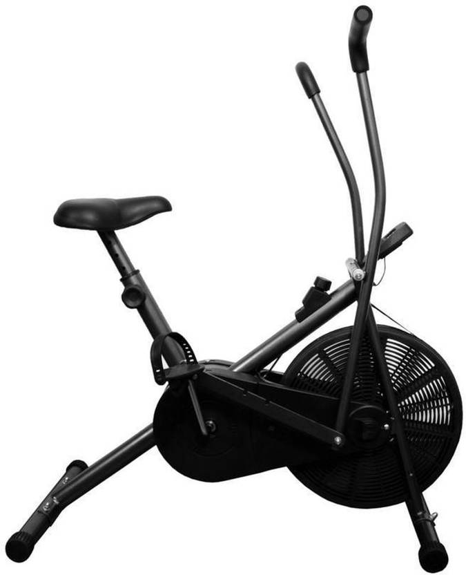 Care fit Exercise Cycle Fitness Air Bike DualAction Stationary Dual