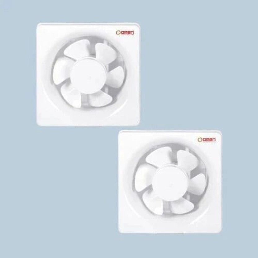 Omen Changing Lives High Speed Ventilation Fan | High Speed | Low Noise | Silent Operation 150 mm Exhaust Fan(White)