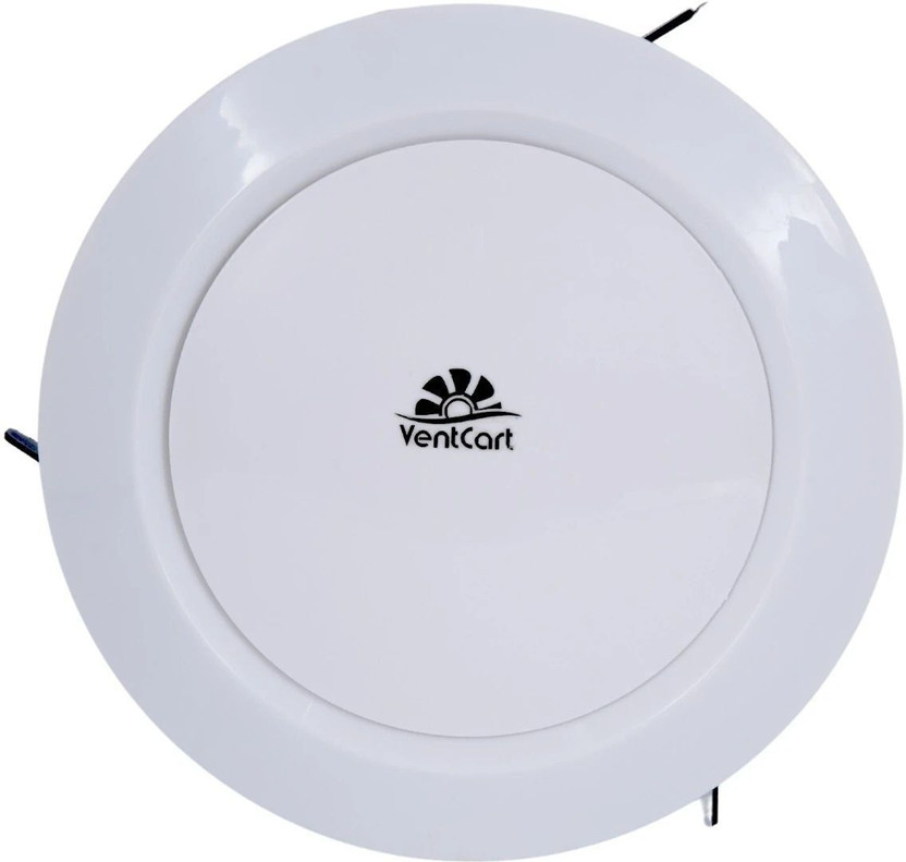 Ventcart ventilation Ducting Cover/Exhaust Supply Ceiling 100 mm Exhaust Fan(White)