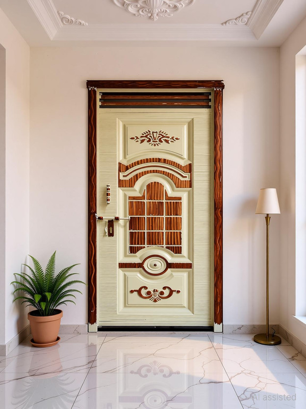 harshit harshit enterprises Elite Door India 3ft X 6.5ft (Left Side Openable)- with Ventilation Interior Door(Iron) - Flipkart Deal