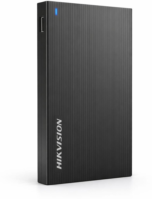 HIKVISION T30 2 TB External Hard Disk Drive (HDD) 120 Mb/s,USB 3.0, Ultra Slim,Compatible with Laptop,PC & Mac,HS-EHDD-T30(STD)/2T(Black)