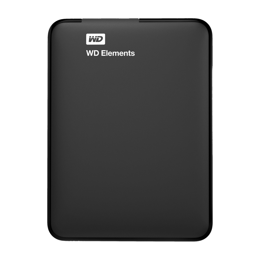 WD Elements 2 TB External Hard Disk Drive (HDD) 5 GB/s, USB 2.0, USB 3.0, Compatible with Windows 10 (Wired)(Black)