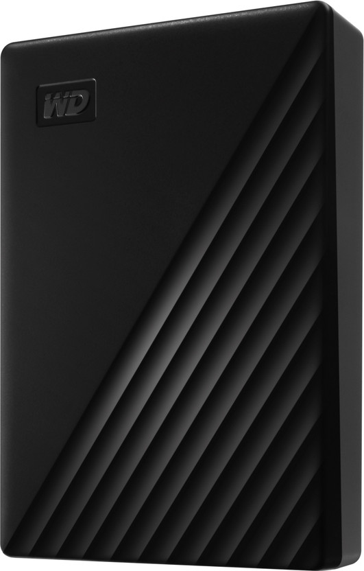 WD My Passport 6 TB External Hard Disk Drive (HDD) 5 GB/s, USB 3.0, USB 2.0, Compatible with Windows and Mac(Black)