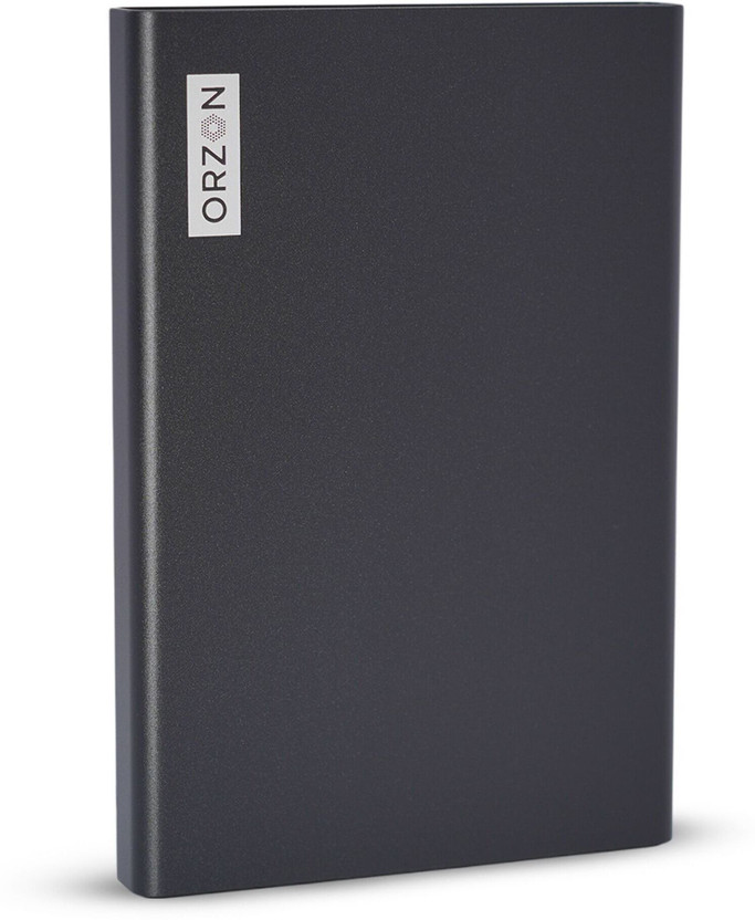 ORZON 1 TB External Hard Disk Drive (HDD)(Space Black)