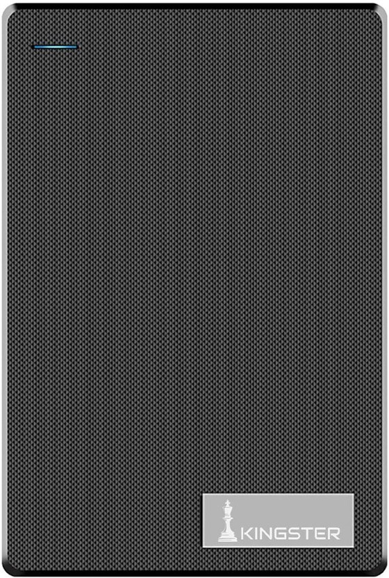kingster 1 TB External Hard Disk Drive (HDD) with  500 GB  Cloud Storage(Black)
