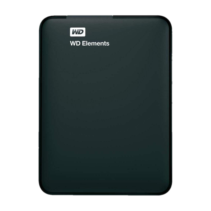 WD Elements 5 TB External Hard Disk Drive (HDD) 5 GB/s, USB 2.0, USB 3.0, Type-A Cable, Compatible with Windows(Black)