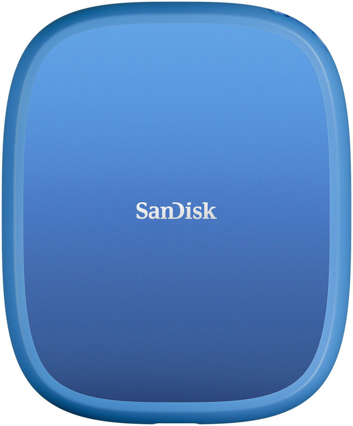 SanDisk Creator Phone SSD 2TB, compatible with MagSafe, up to 1000 MB/s read speeds 2 TB External Solid State Drive (SSD)(Blue)
