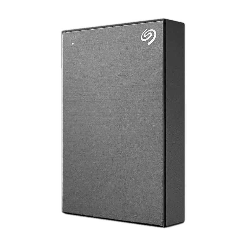 Seagate One Touch with Password Protection for Windows & Mac with 3 years Data Recovery Services - Portable 1 TB External Hard Disk Drive (HDD)(Space Gray)
