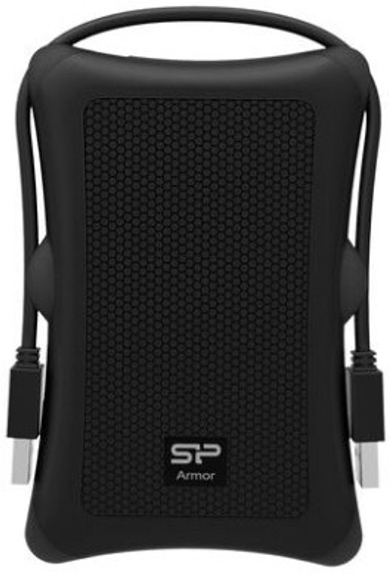 Silicon Power 1 TB External Hard Disk Drive (HDD)(Black)