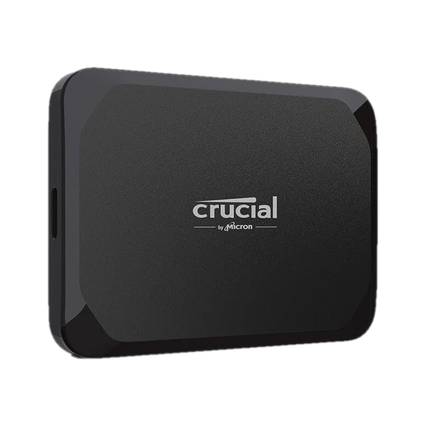 Crucial X9 1.0 TB External Solid State Drive (SSD) 1050MB/s, USB 3.2 C, Windows, Mac & Android, Reliable for Games, Files & Backups(Black)
