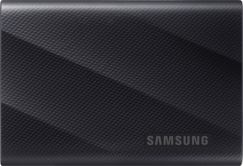 Samsung MU-PG1T0B/WW / T9 Portable, USB 3.2 Gen 2x2, up to 2,000 MB/s Read Speed 1 TB External Solid State Drive (SSD)(Black)