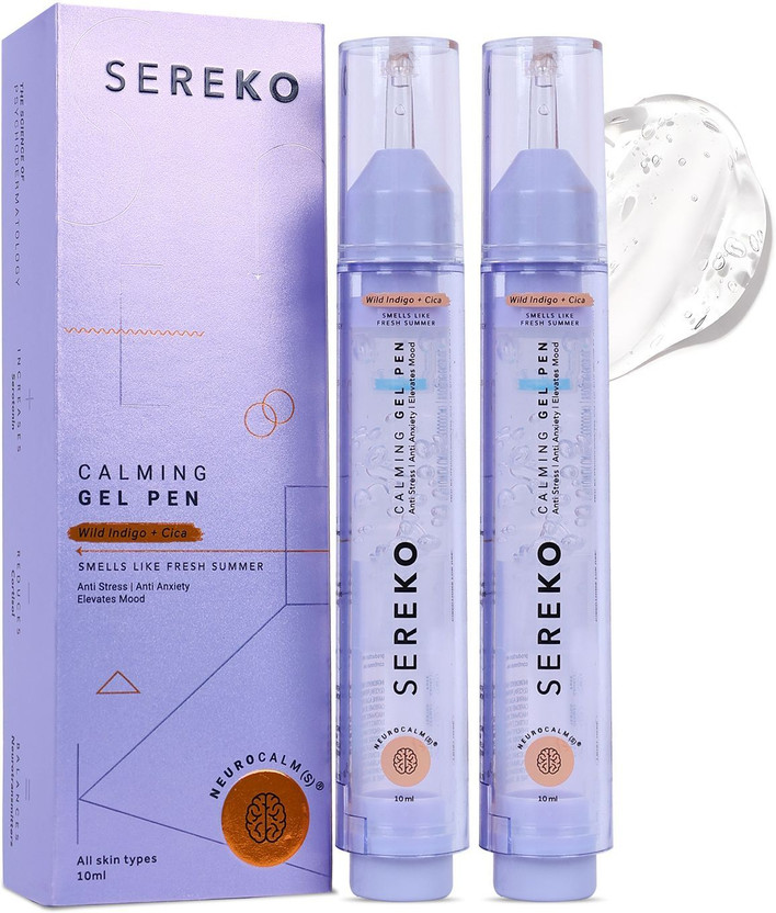 SEREKO Calming Gel Pen Under Eye Cream for Reduce Dark Circles,Puffy Eye &Stress Relief(20 ml)