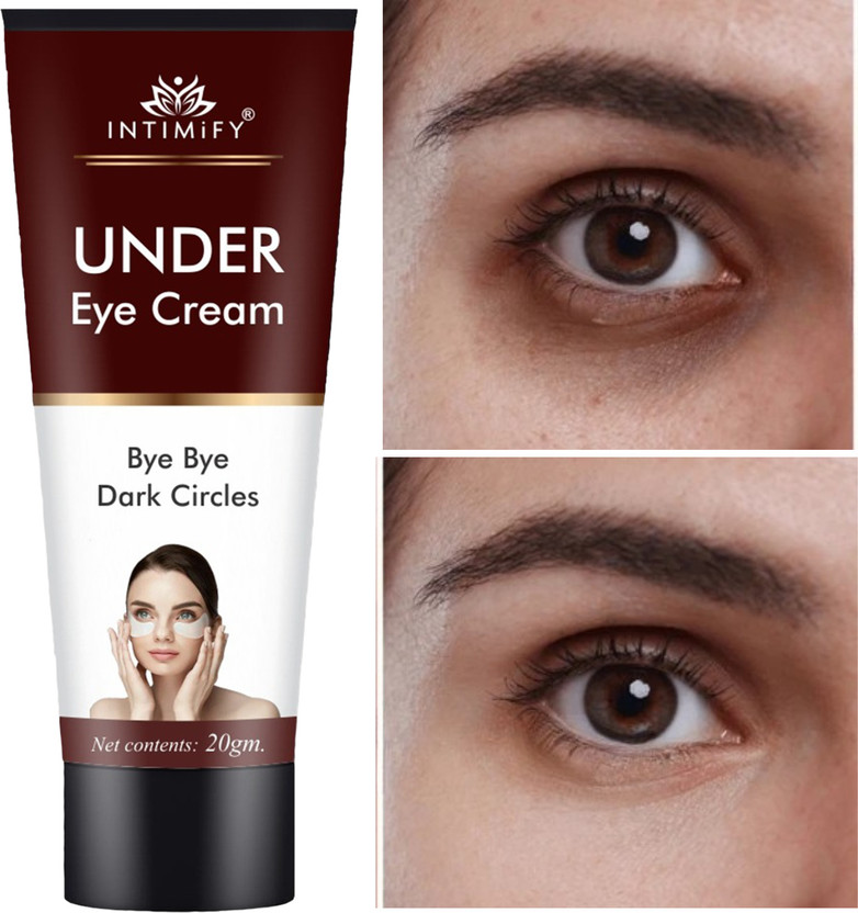 INTIMIFY Under Eye Cream for Relaxing Strain, Reducing Puffiness & Dark Circles(20 g)
