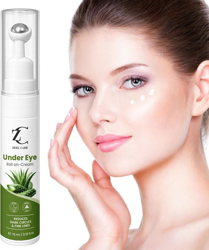 Zeel Care Daily Use Eye Roll-On with Goat Milk for Refreshed Under Eyes(15 g)