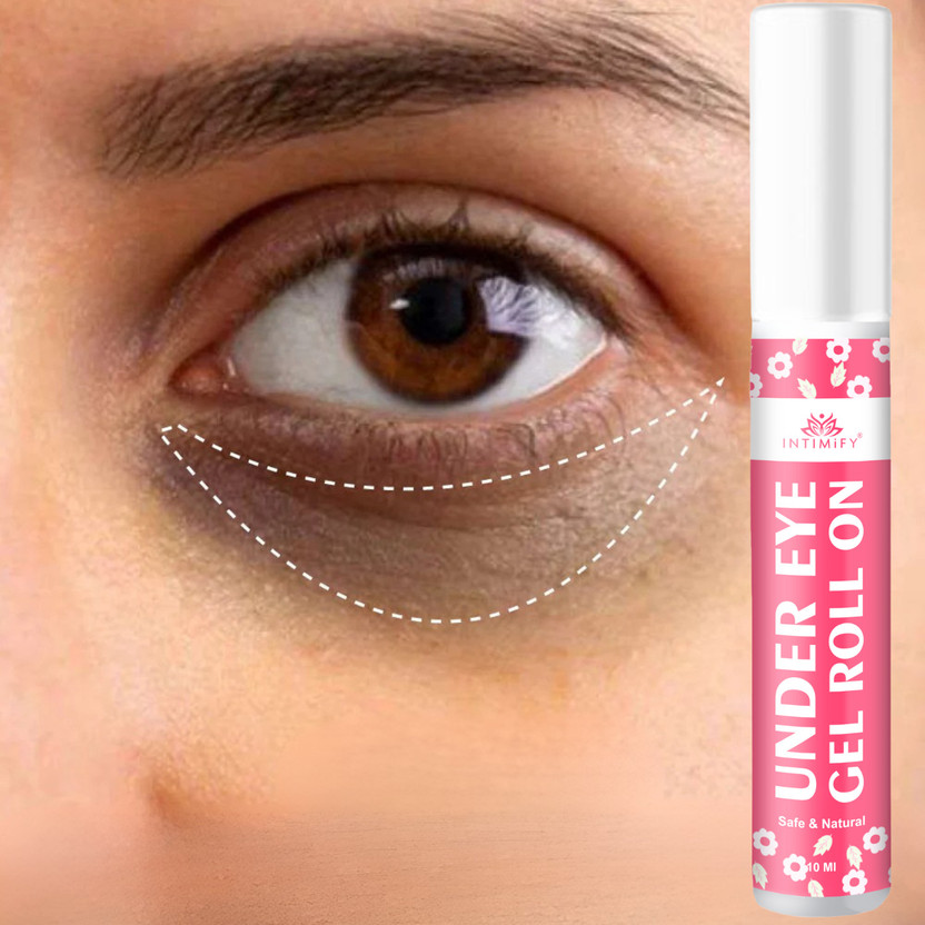 INTIMIFY Roll-On Under Eye Gel, Suitable For Men & Women(10 ml)