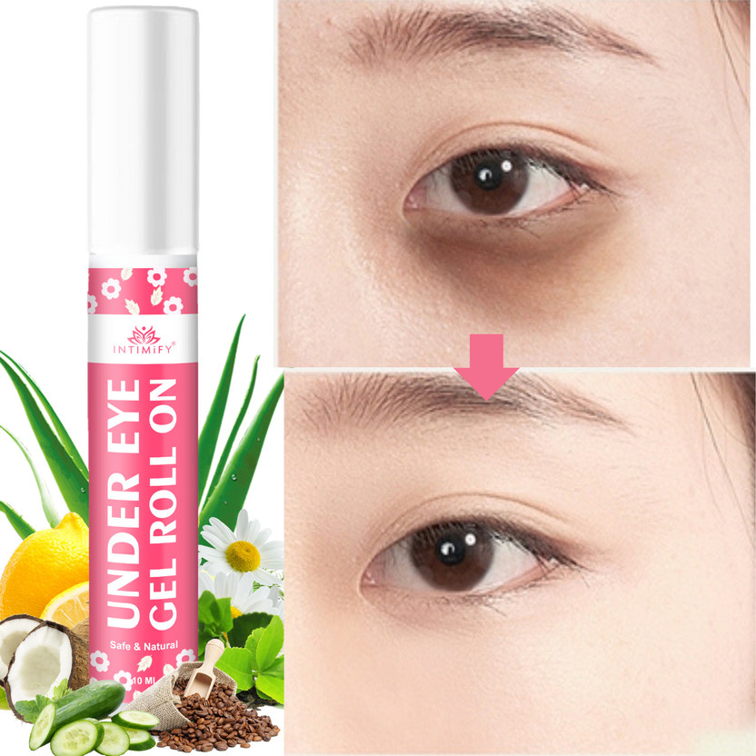 INTIMIFY Under Eye Gel For Puffy Eyes, Dark Circles, Wrinkles & Fine Lines(10 ml)