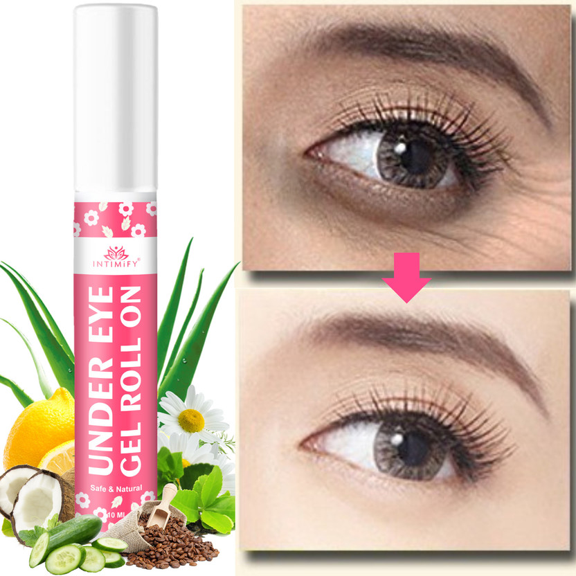 INTIMIFY Under Eye Gel, Dark Circle Remover, Reduces Fine Line & Wrinkles, Women & Men(10 ml)