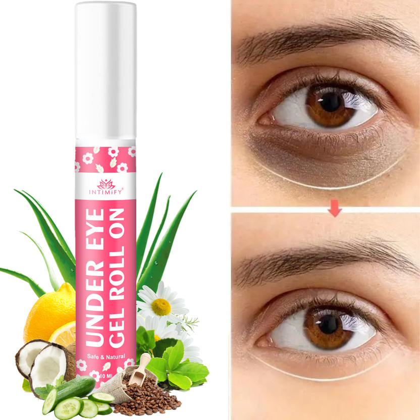 INTIMIFY Under Eye Gel Cream, Helps Remove Dark Circles & Under Eye Wrinkles(10 ml)